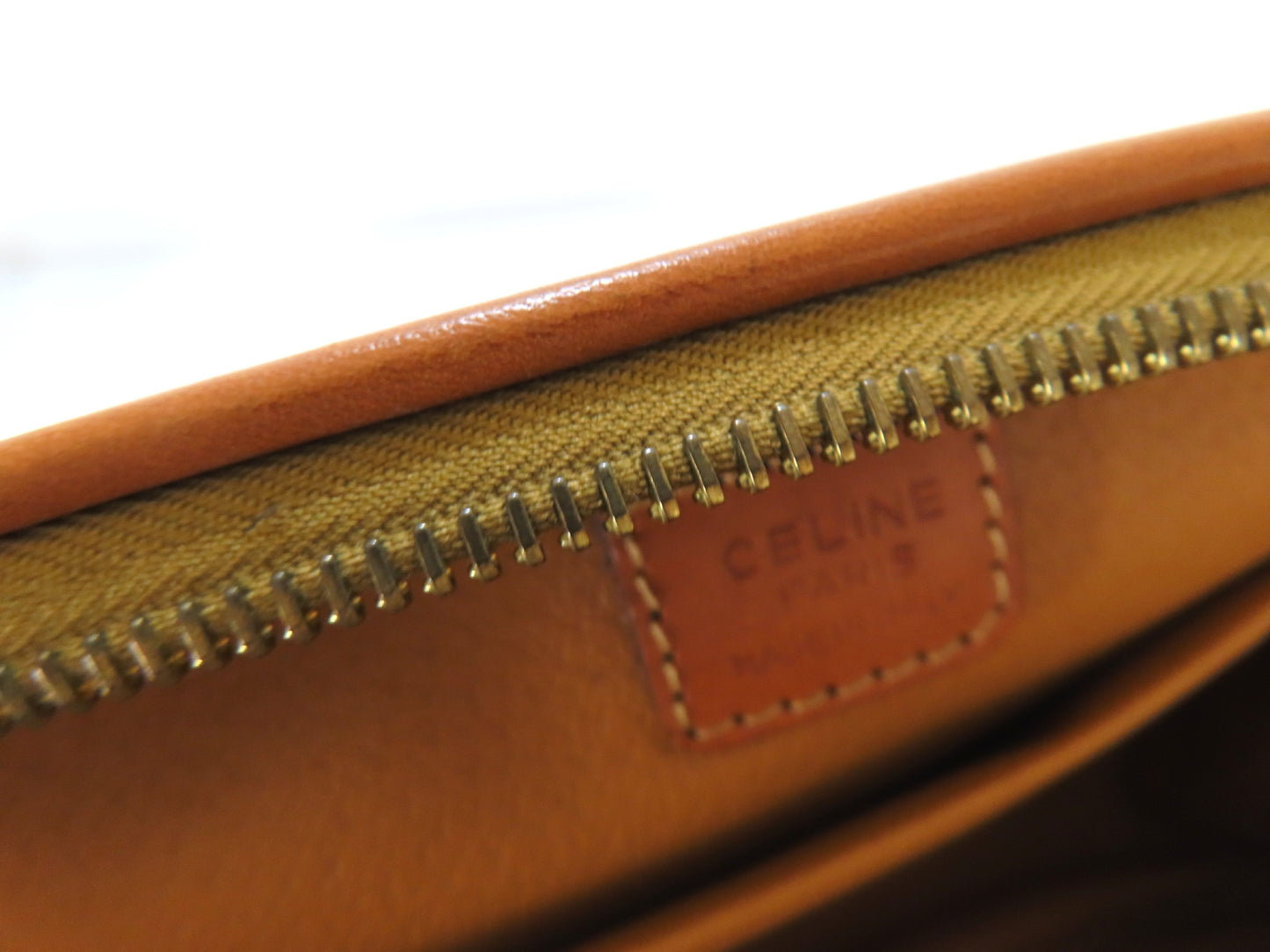CELINE Macadam Second Bag Brown