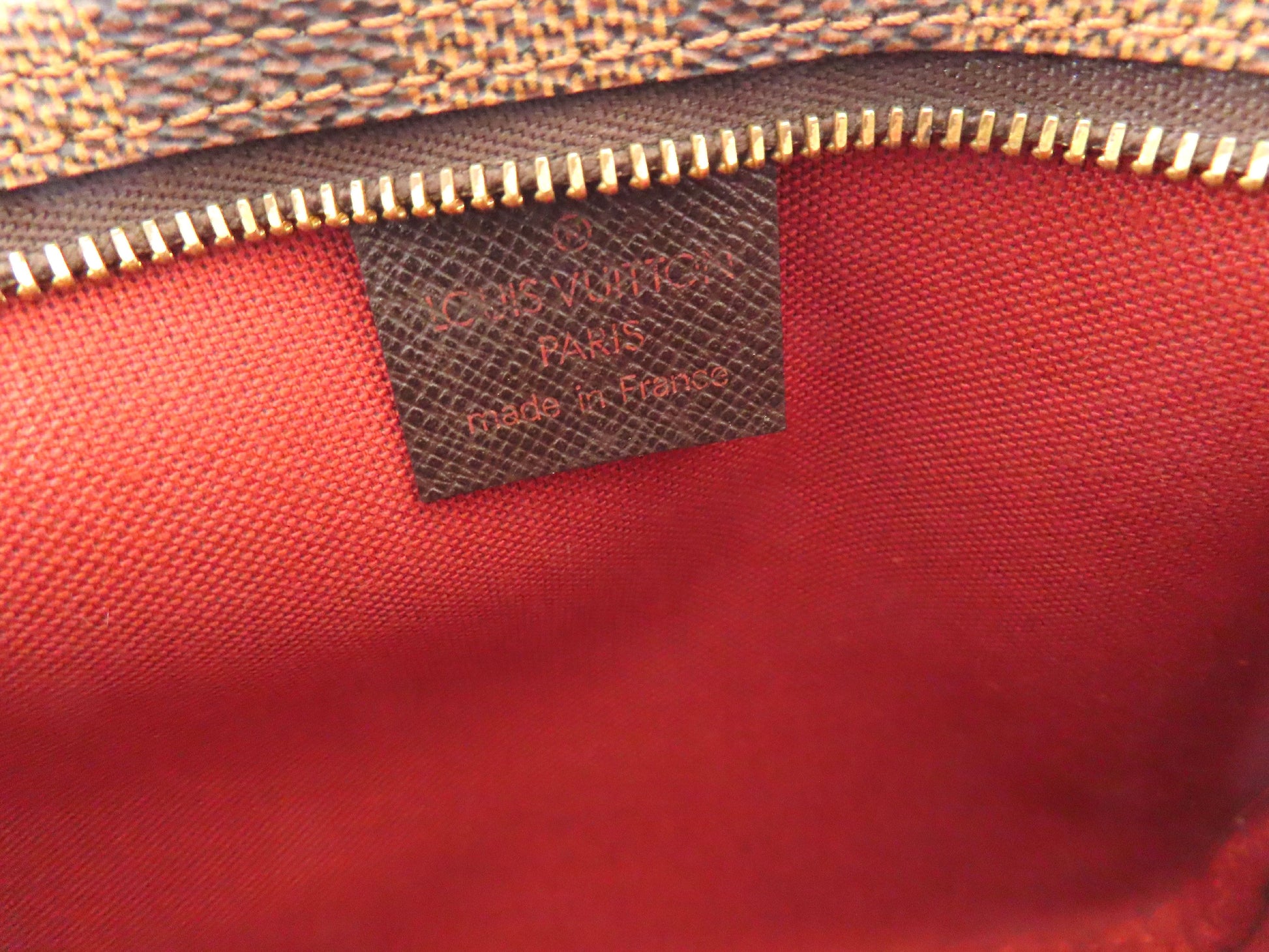 LOUIS VUITTON Damier Truth Makeup Pouch N51982 No.1908 Pouch