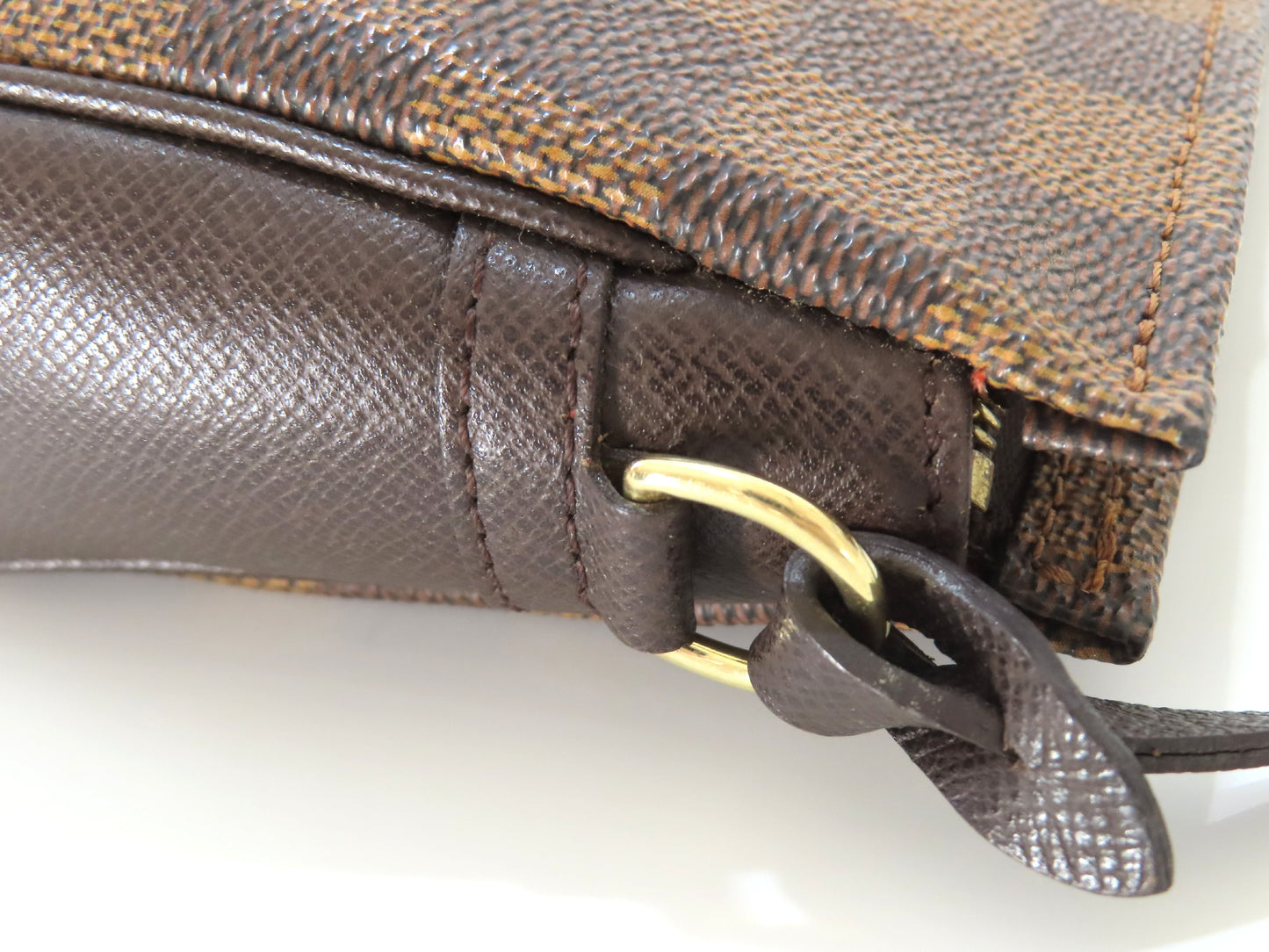 LOUIS VUITTON Damier Truth Makeup Pouch N51982 No.1908 Pouch