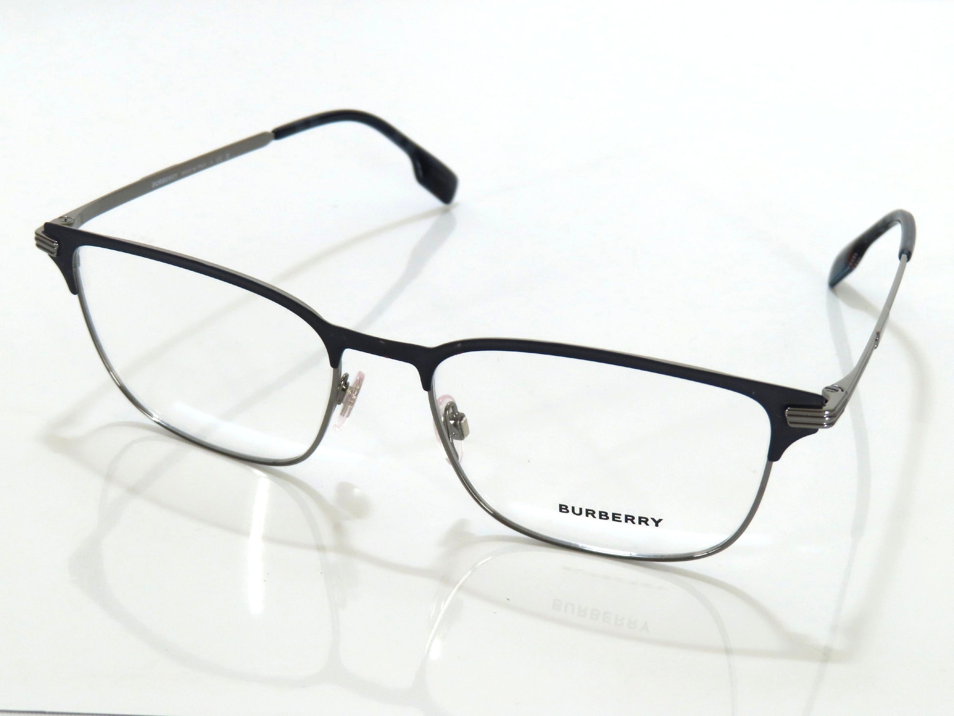  BURBERRY Burberry Glasses B 1372 1003 57□18 150 DY10086728C Navy x Check Sunglasses