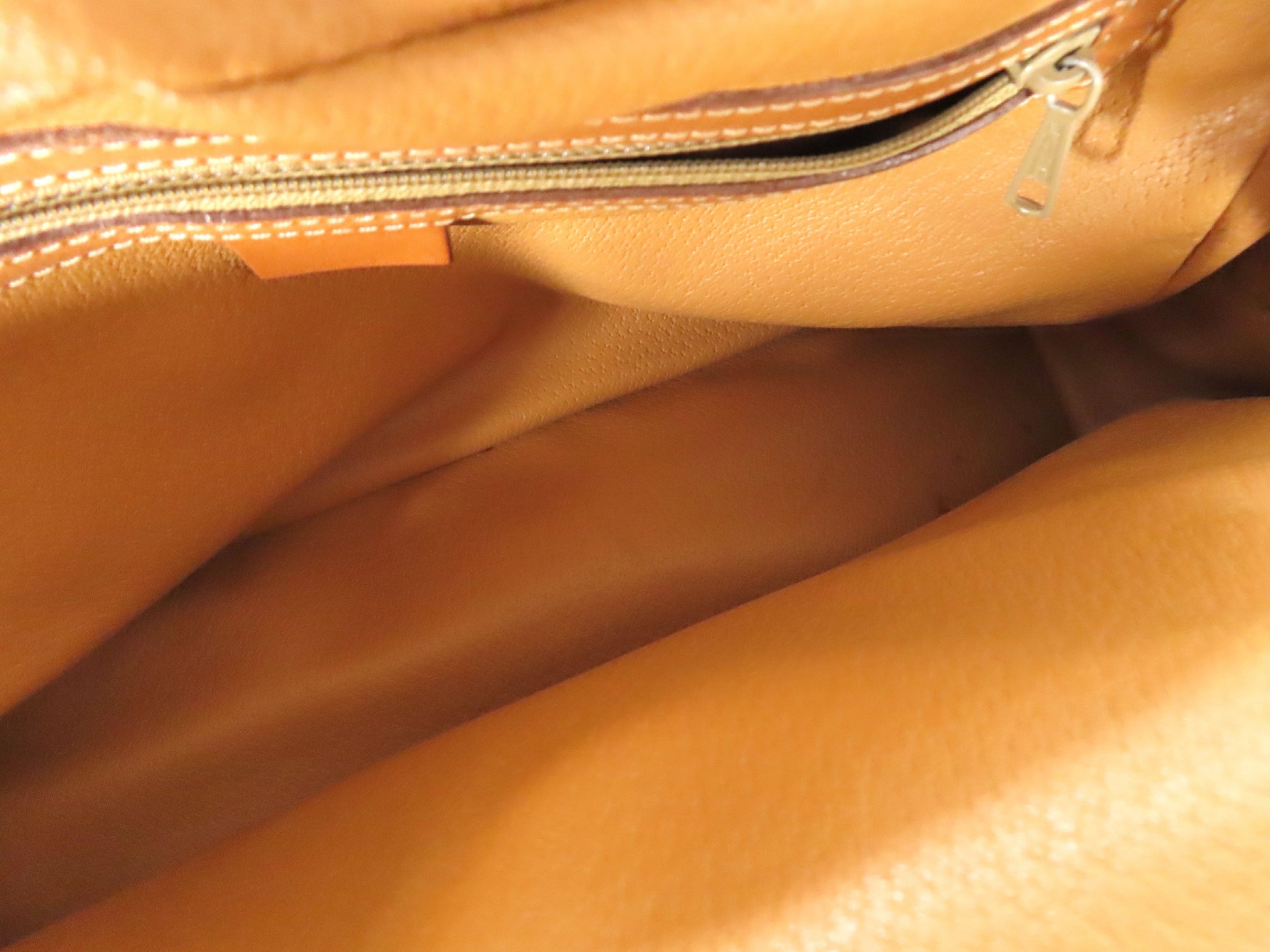CELINE Macadam Handbag Brown
