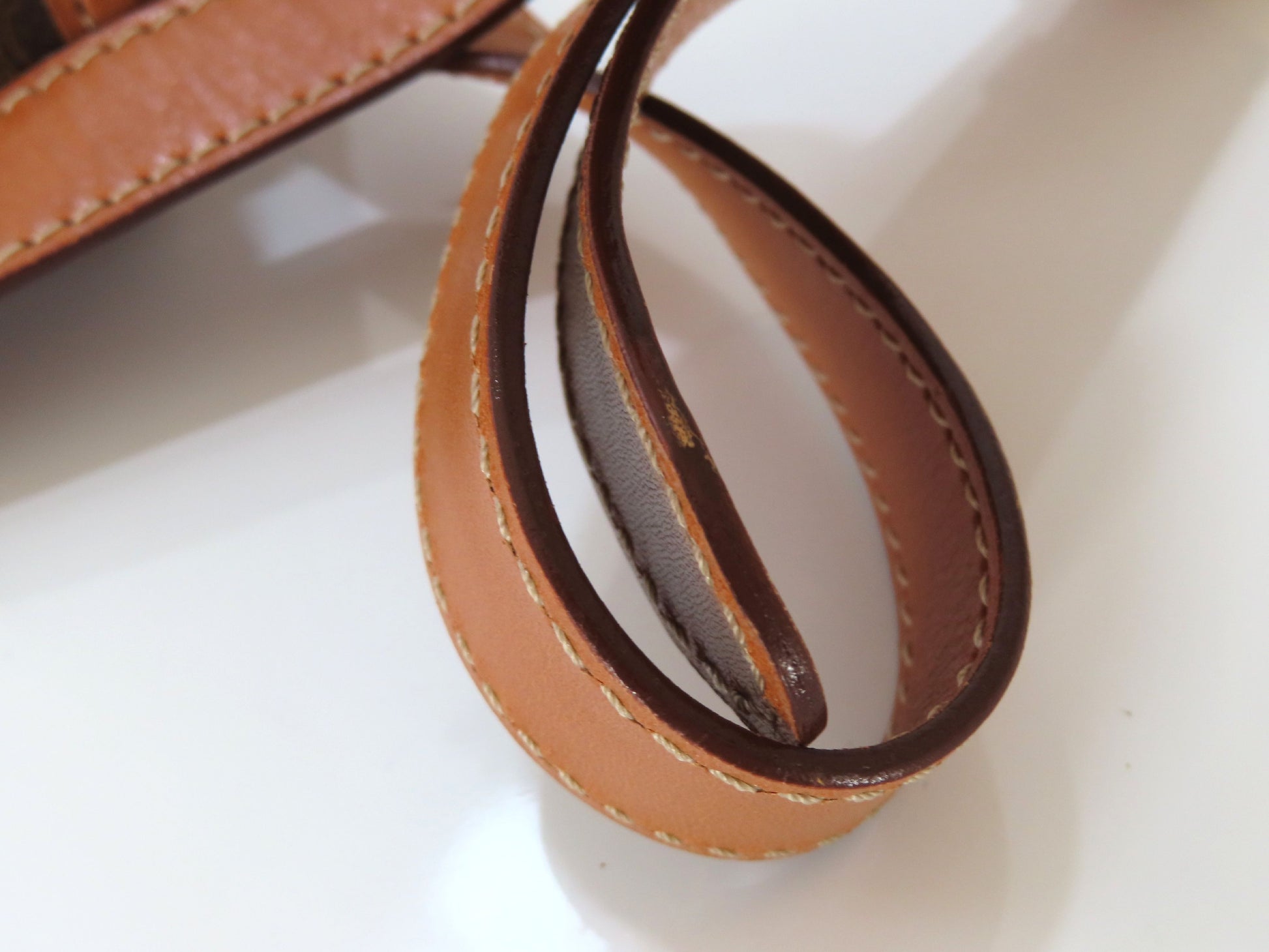 CELINE Macadam Shoulder Bag Brown Shoulder Bag