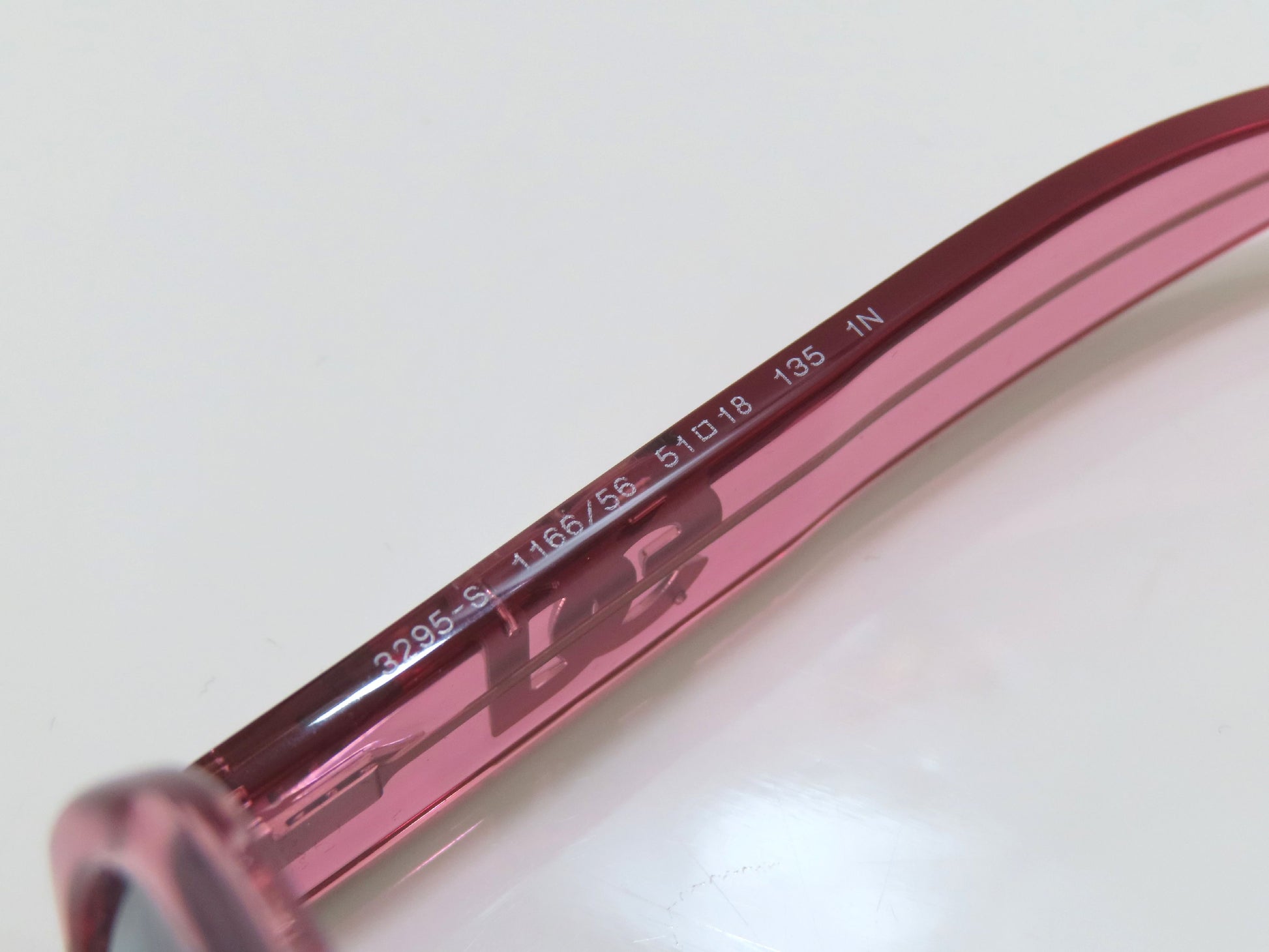  DOLCE & GABBANA Persol Collaboration Sunglasses 3295-S 1166/56 51□18 135 Clear Pink x Blue Sunglasses/Eyewear