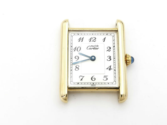 Cartier Must Tank 590005 25008 Quartz Women's Watch