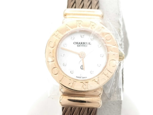 CHARRIOL ST20 04574 Quartz Shell Dial Women's Watch