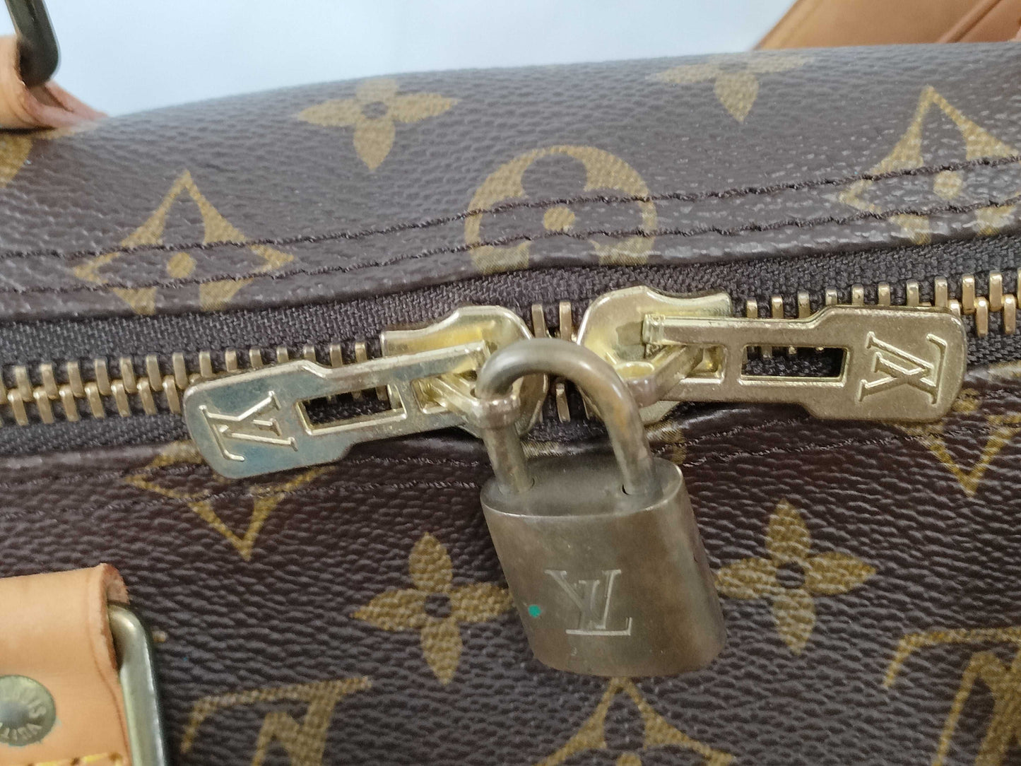 LOUIS VUITTON Monogram Louis Vuitton Boston Bag