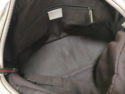 GUCCI GG Canvas GUCCI Mini Boston Handbag