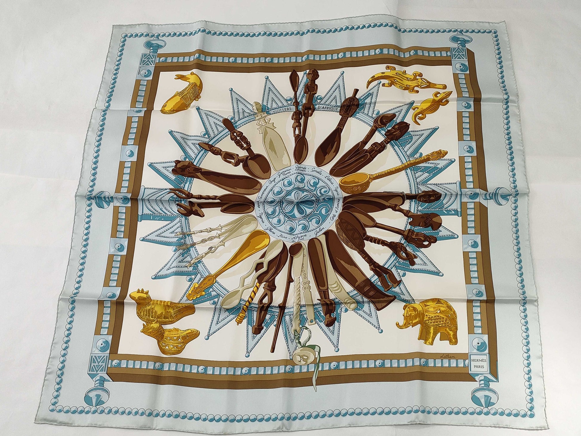 HERMES Carre HERMES Scarf Carre 90 Other Accessories