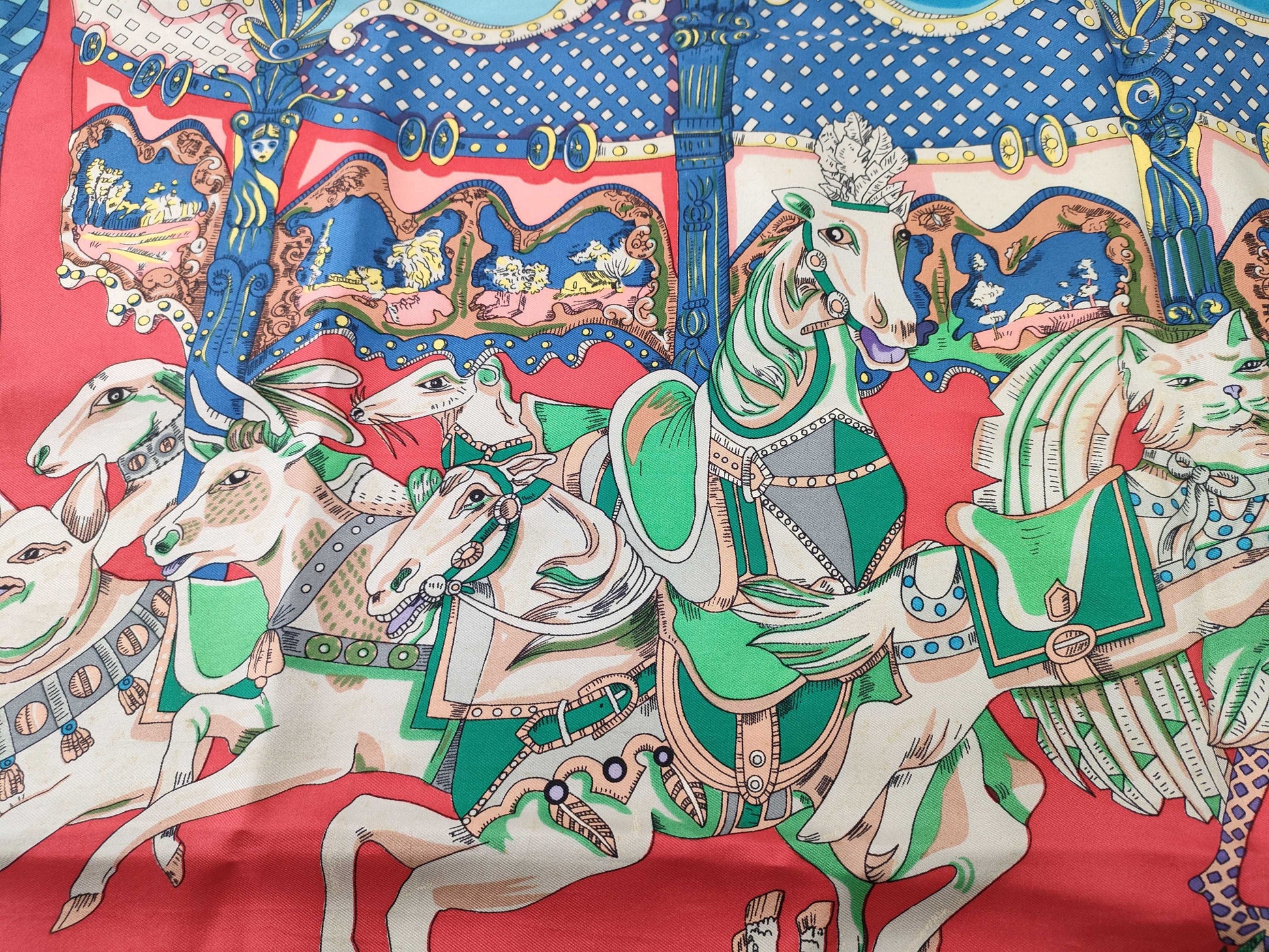 HERMES Carre HERMES Scarf Carre 90 Other Accessories