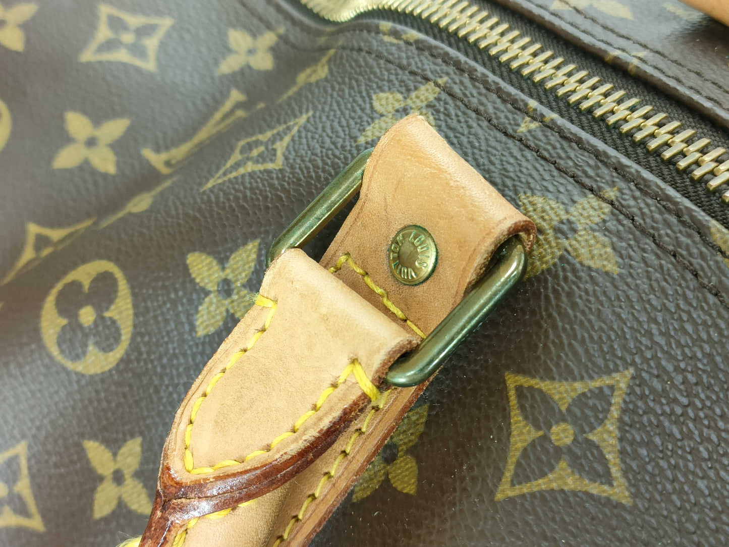 LOUIS VUITTON RFID Unverified Monogram Keepall 60 Bandouliere Boston Bag