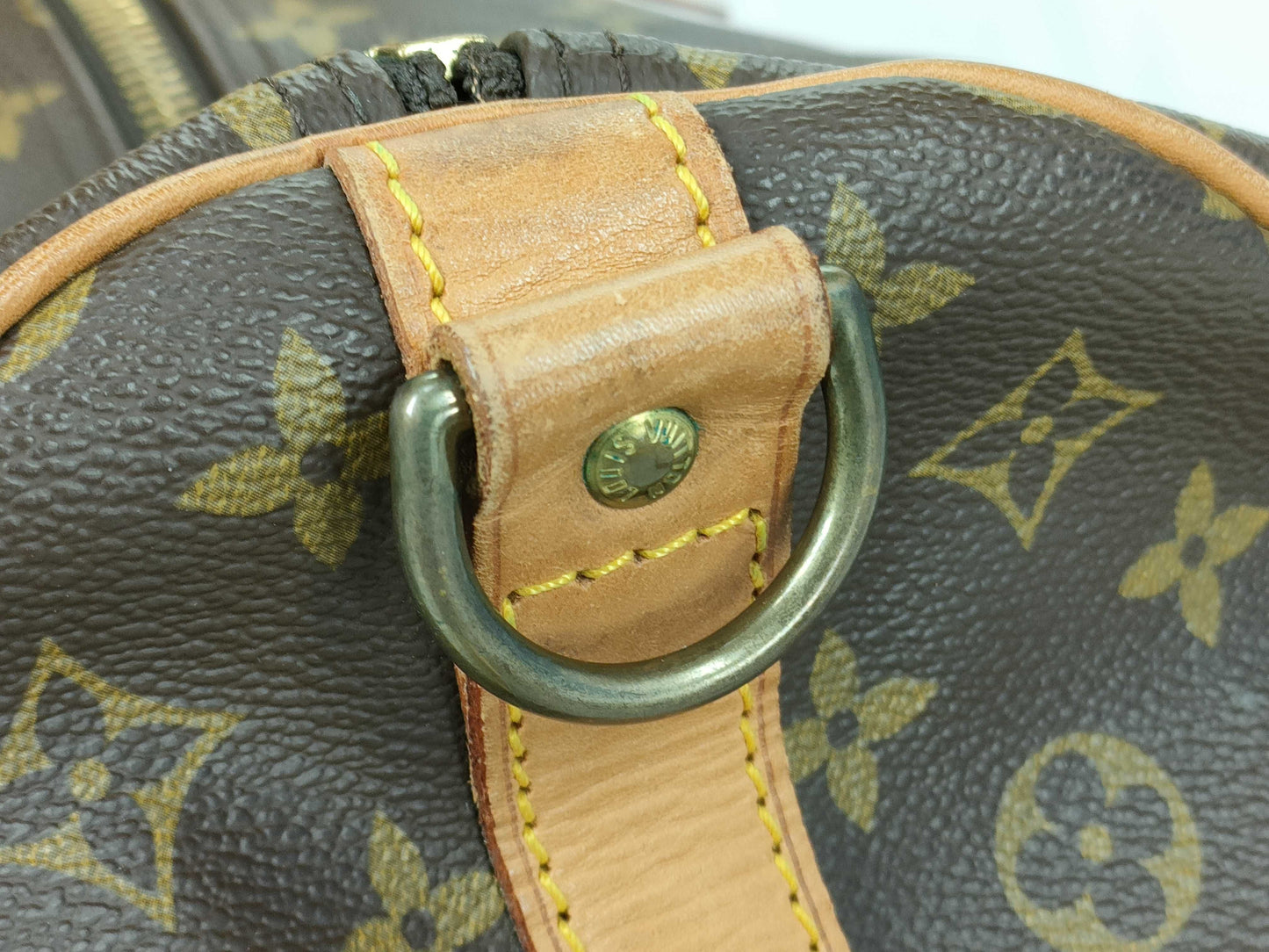 LOUIS VUITTON RFID Unverified Monogram Keepall 60 Bandouliere Boston Bag