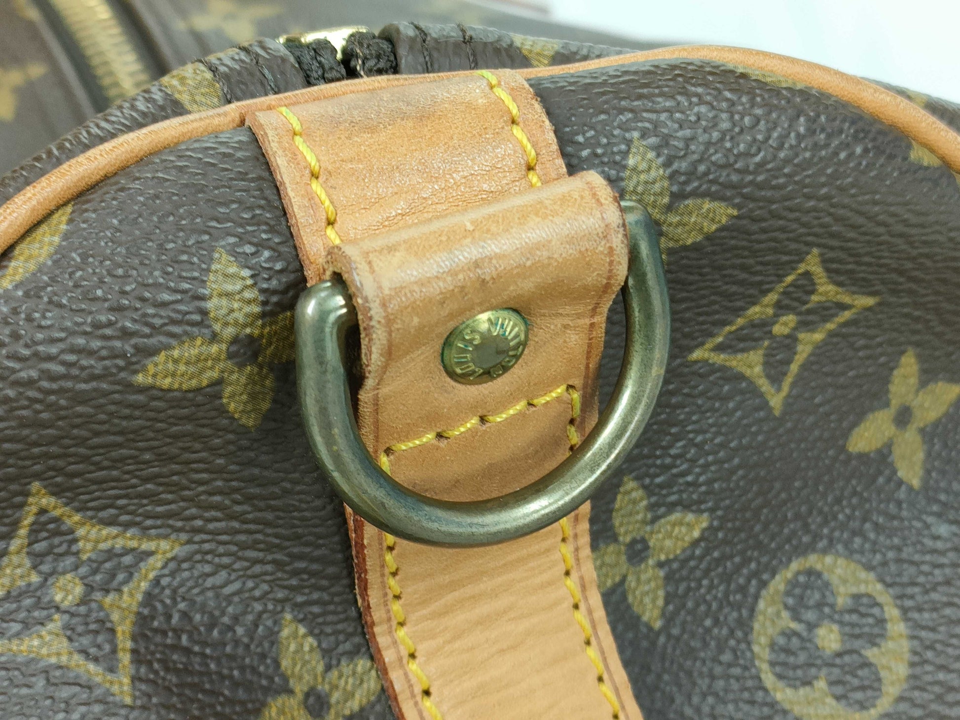 LOUIS VUITTON RFID Unverified Monogram Keepall 60 Bandouliere Boston Bag