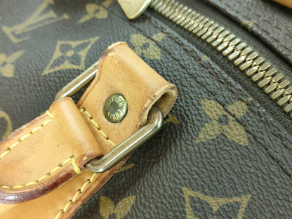 LOUIS VUITTON RFID Unverifiable Monogram Keepall 60 Bandouliere Monogram Boston Bag