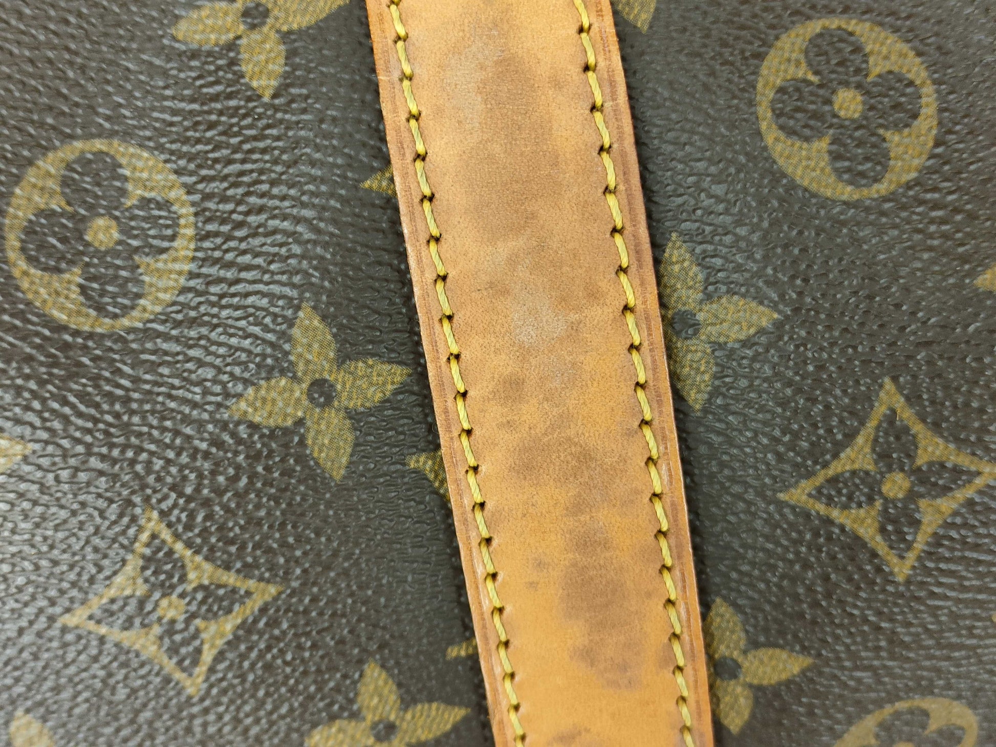 LOUIS VUITTON RFID Unverifiable Monogram Keepall 60 Bandouliere Monogram Boston Bag