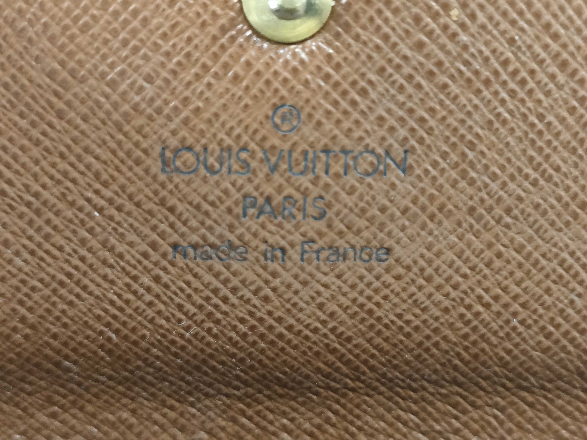 LOUIS VUITTON TH 1003 Monogram LOUIS VUITTON Louis Vuitton Pochette Porte Monnaie Credit Monogram M61725 Long Wallet