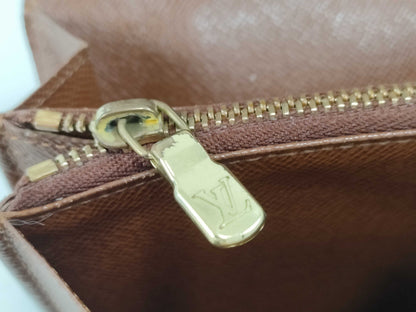 LOUIS VUITTON TH 1003 Monogram LOUIS VUITTON Louis Vuitton Pochette Porte Monnaie Credit Monogram M61725 Long Wallet