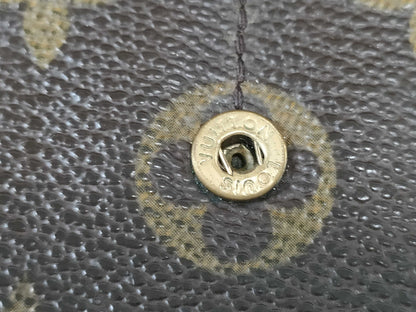 LOUIS VUITTON TH 1003 Monogram LOUIS VUITTON Louis Vuitton Pochette Porte Monnaie Credit Monogram M61725 Long Wallet