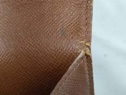 LOUIS VUITTON TH 1003 Monogram LOUIS VUITTON Louis Vuitton Pochette Porte Monnaie Credit Monogram M61725 Long Wallet