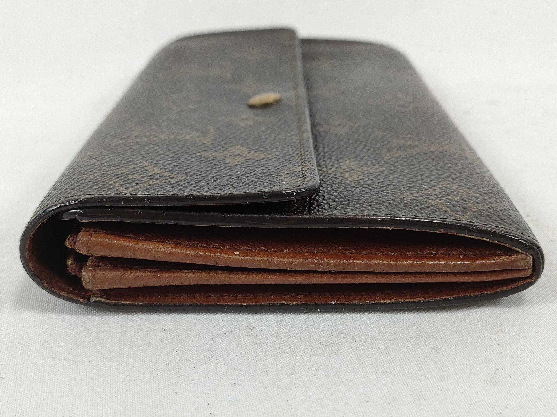 LOUIS VUITTON Monogram LOUIS VUITTON Louis Vuitton Pochette Porte Monnaie Credit Monogram M61723 Long Wallet