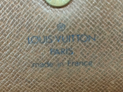 LOUIS VUITTON Monogram LOUIS VUITTON Louis Vuitton Pochette Porte Monnaie Credit Monogram M61723 Long Wallet