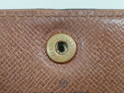 LOUIS VUITTON Monogram LOUIS VUITTON Louis Vuitton Pochette Porte Monnaie Credit Monogram M61723 Long Wallet