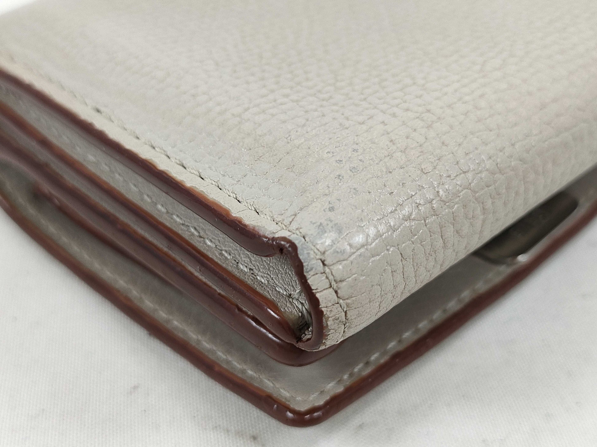 LOEWE Anagram Trifold Wallet in Light Ghost