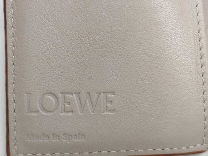 LOEWE Anagram Trifold Wallet in Light Ghost