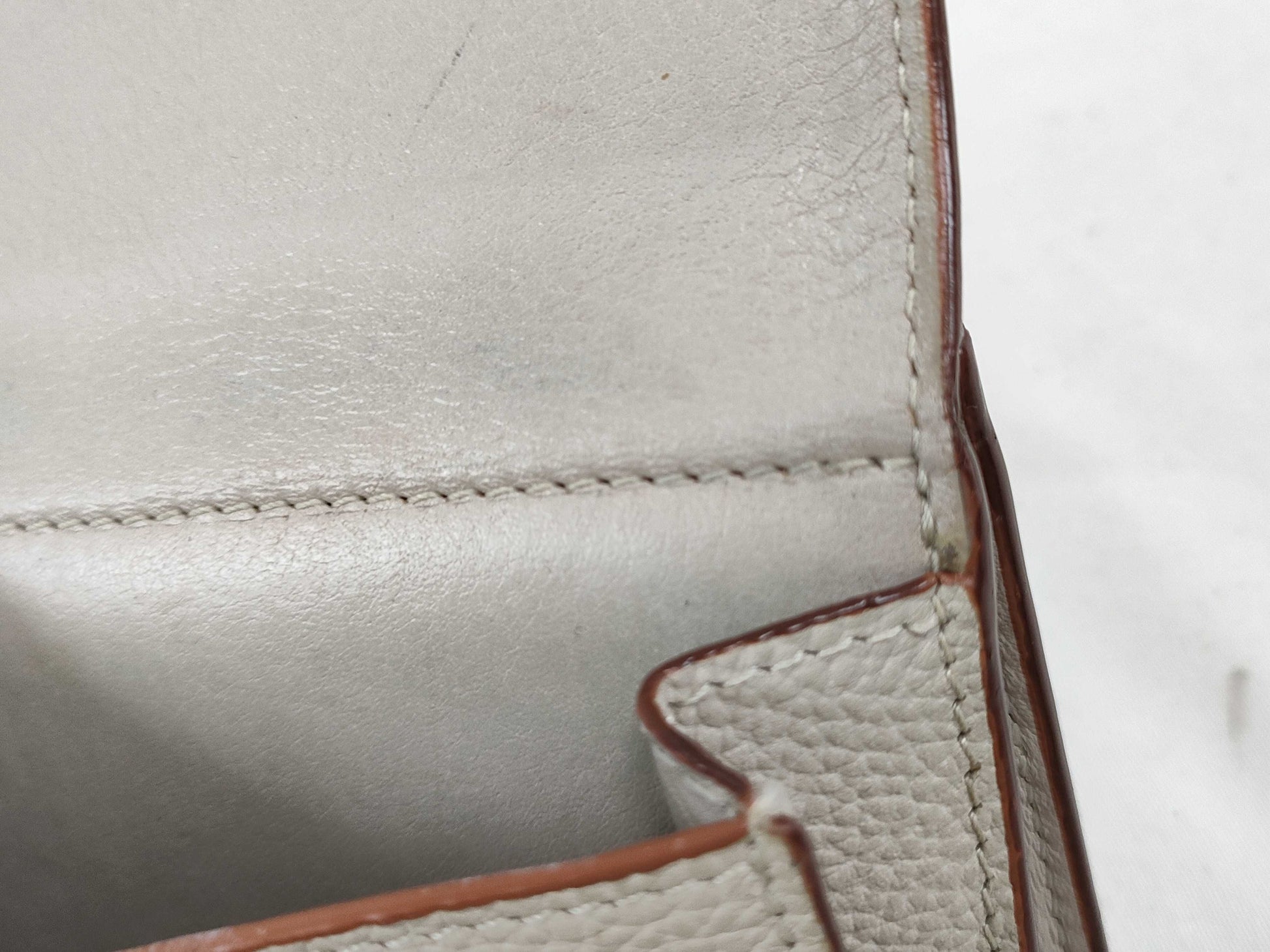 LOEWE Anagram Trifold Wallet in Light Ghost