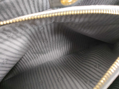 FENDI Two Jours 2-way Handbag Gray A4 8BH250 Handbag