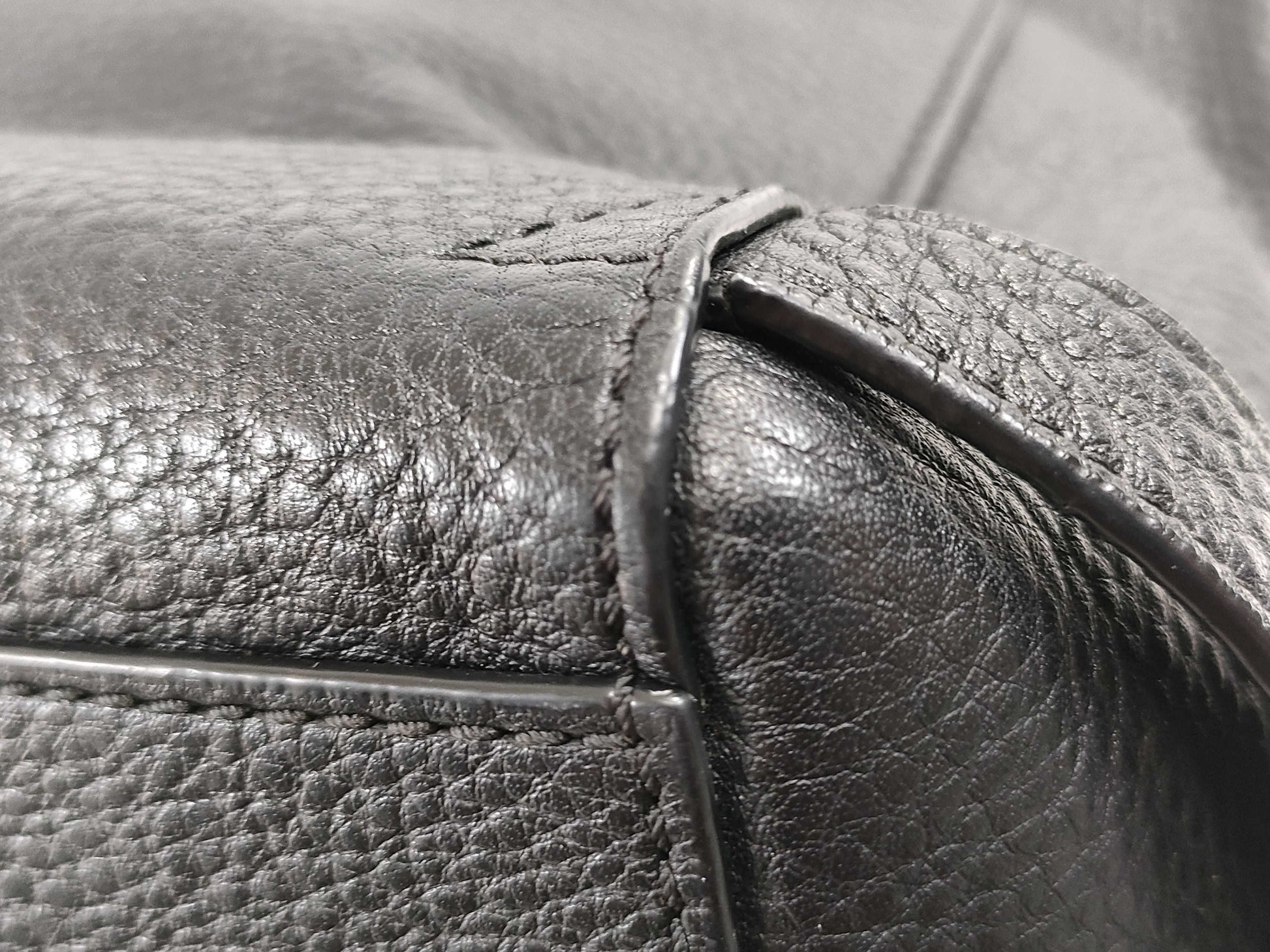 Tory Burch Backpack, Grained Leather, Fits B5, Large Logo, Backpack