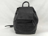 Tory Burch Backpack, Grained Leather, Fits B5, Large Logo, Backpack