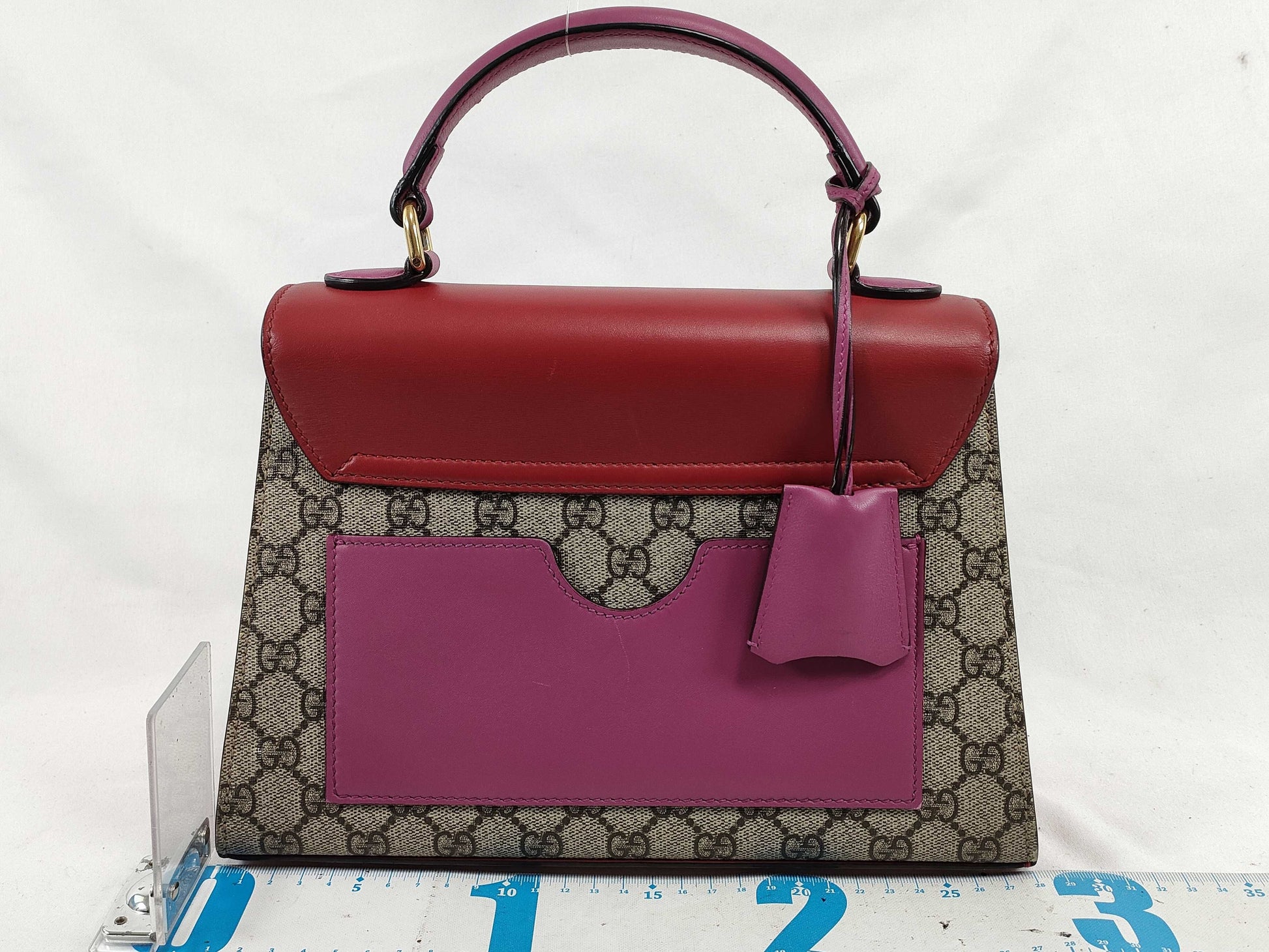 GUCCI GG Supreme Padlock 2-Way Bag 453188 520981 Shoulder/Handbag Handbag