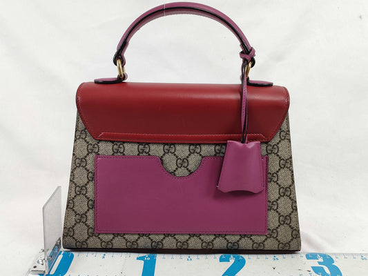 GUCCI GG Supreme Padlock 2-Way Bag 453188 520981 Shoulder/Handbag Handbag