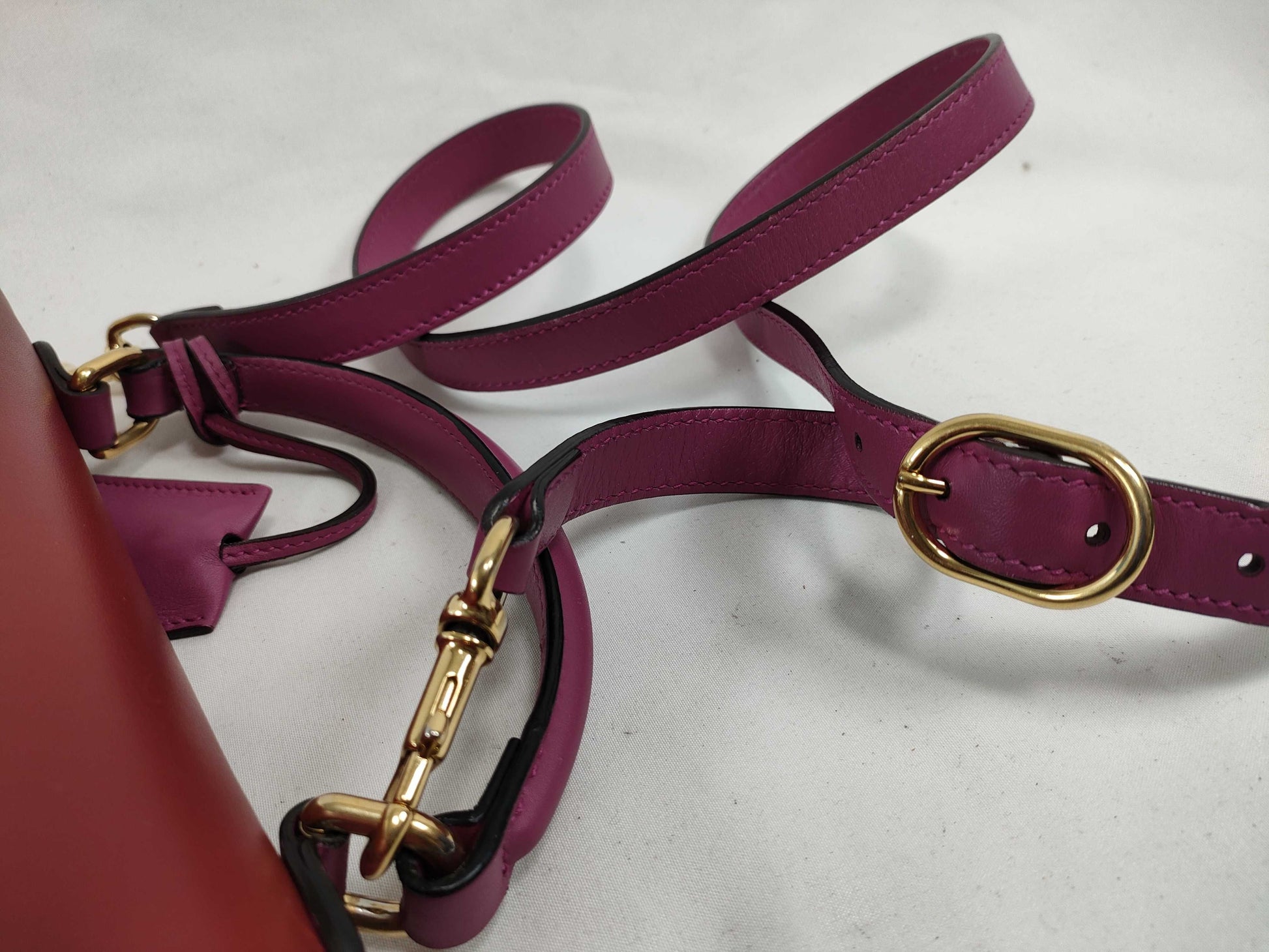 GUCCI GG Supreme Padlock 2-Way Bag 453188 520981 Shoulder/Handbag Handbag