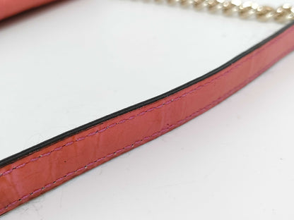Kate Spade New York Leather Clutch Bag Shoulder Bag