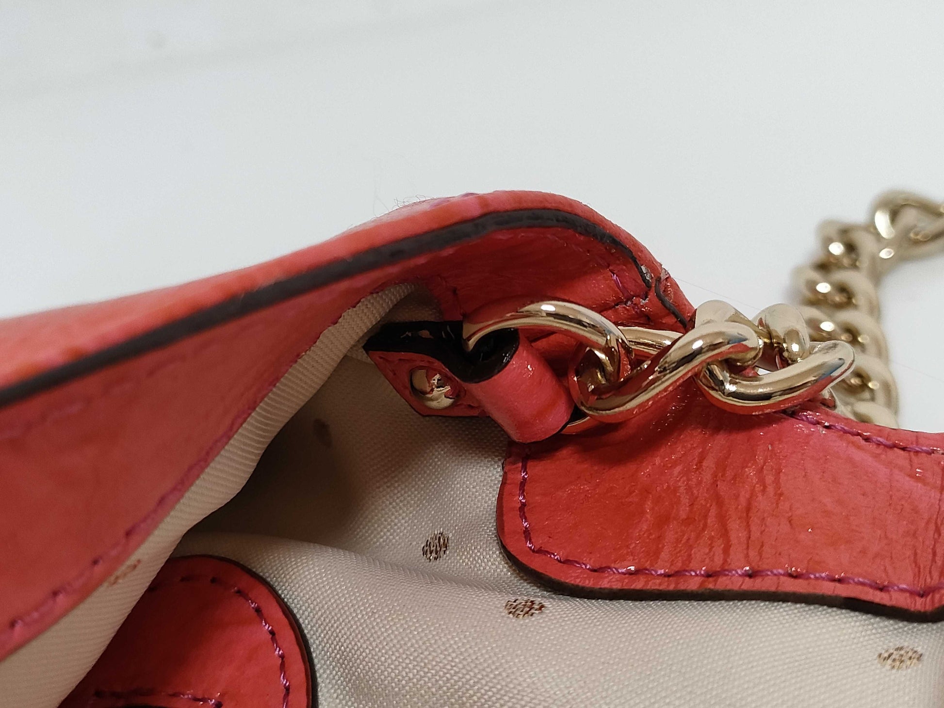 Kate Spade New York Leather Clutch Bag Shoulder Bag