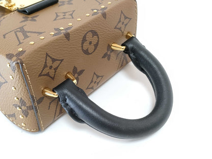 LOUIS VUITTON RFID Verified, Serial Unconfirmed, Monogram Louis Vuitton Monogram Reverse Camera Box Handbag
