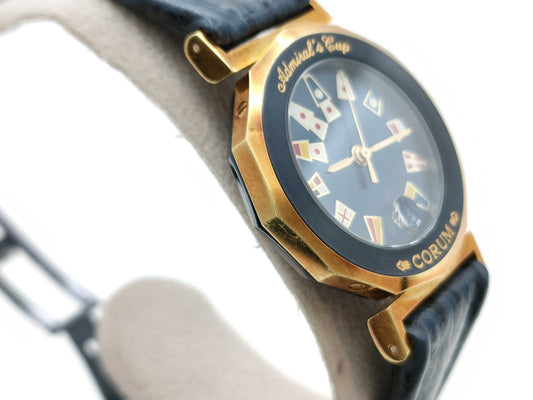 CORUM Admiral's Cup 39.610.31 550415 Quartz Blue Dial Women's Watch