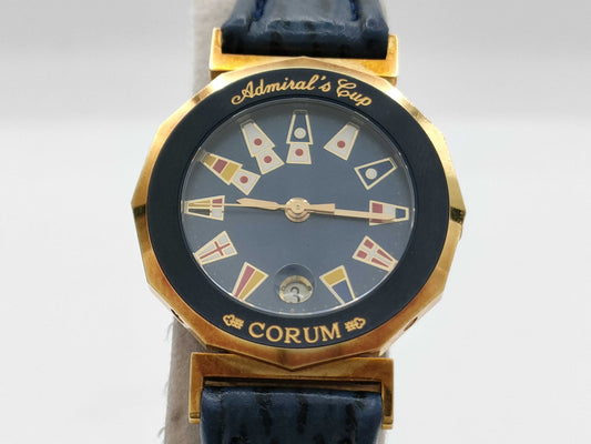 CORUM Admiral's Cup 39.610.31 550415 Quartz Blue Dial Women's Watch