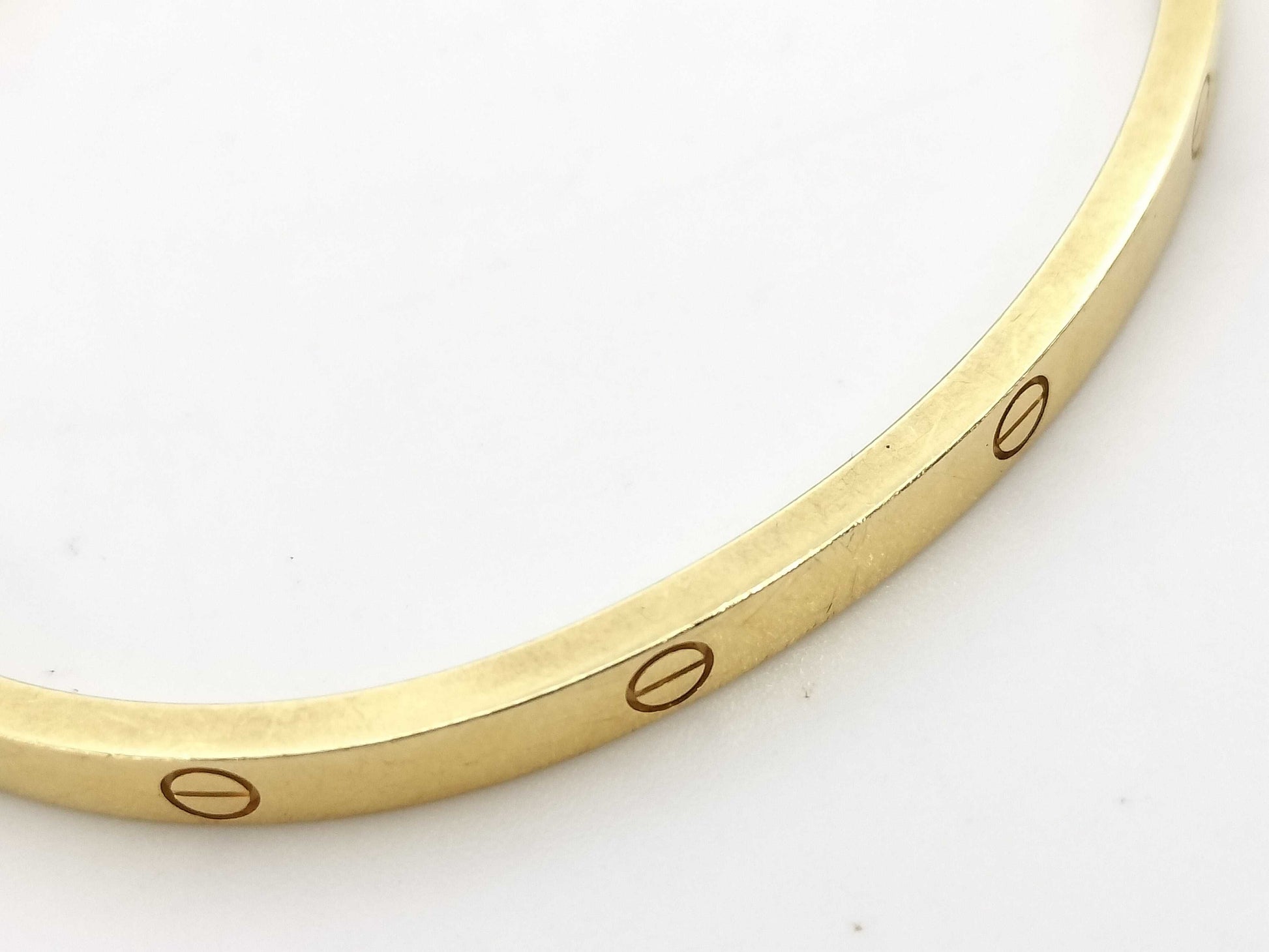 Cartier Love Bracelet Small #16 Yellow Gold AU750 18.5g Bracelet/Bangle 