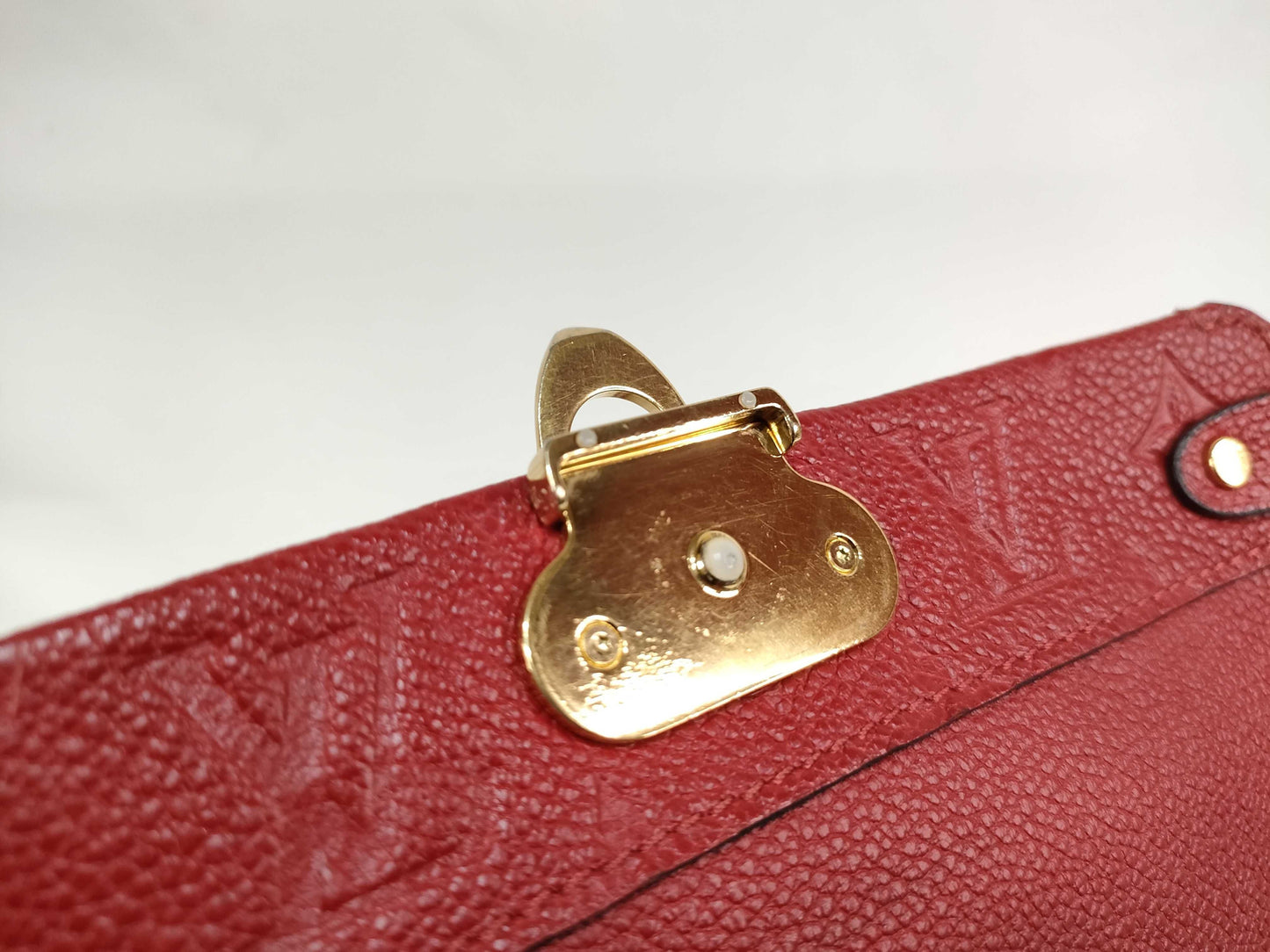 LOUIS VUITTON TR 3109 Monogram LOUIS VUITTON Monogram Empreinte Vavin PM RFID Enabled Shoulder Bag