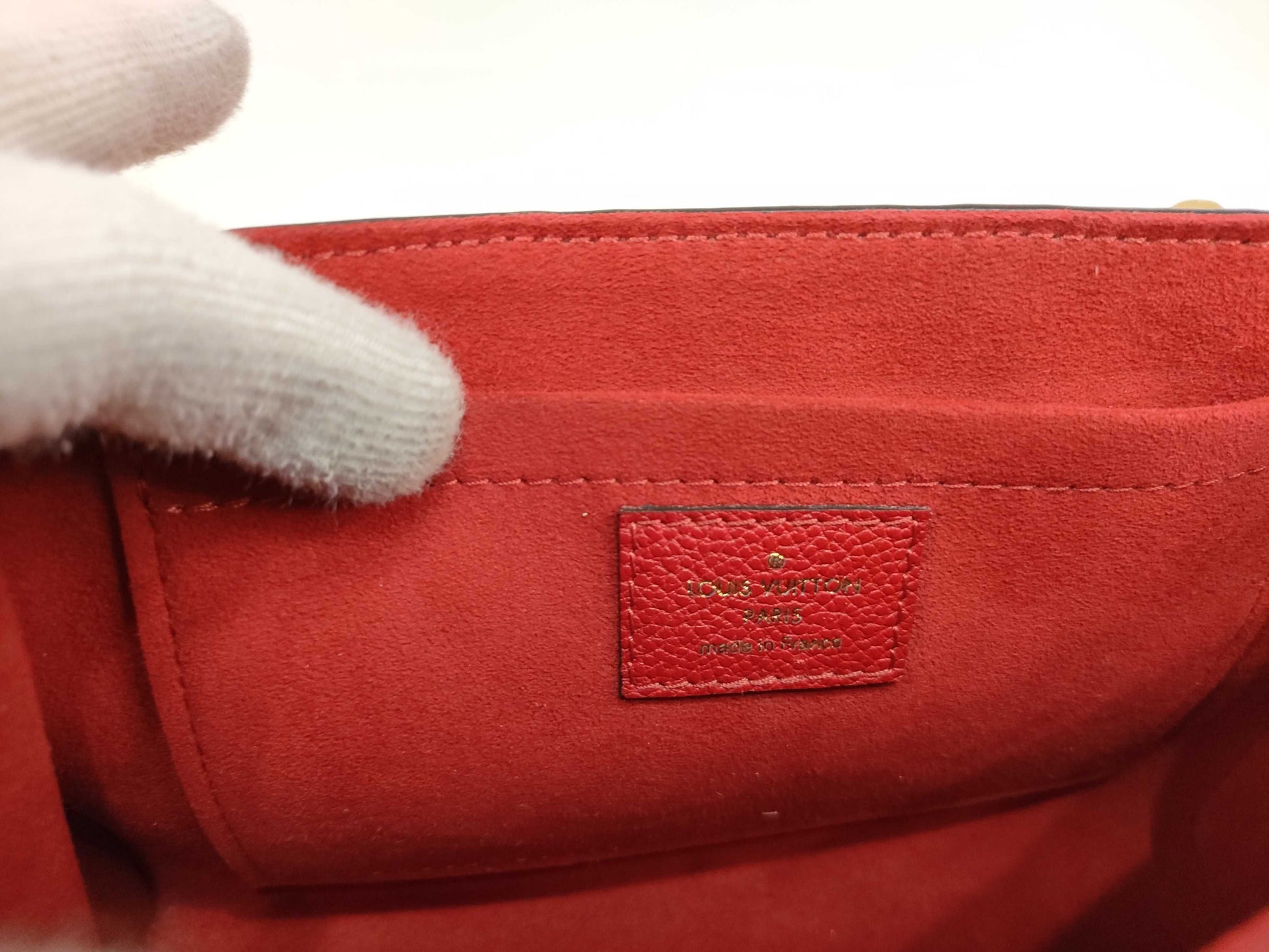LOUIS VUITTON TR 3109 Monogram LOUIS VUITTON Monogram Empreinte Vavin PM RFID Enabled Shoulder Bag