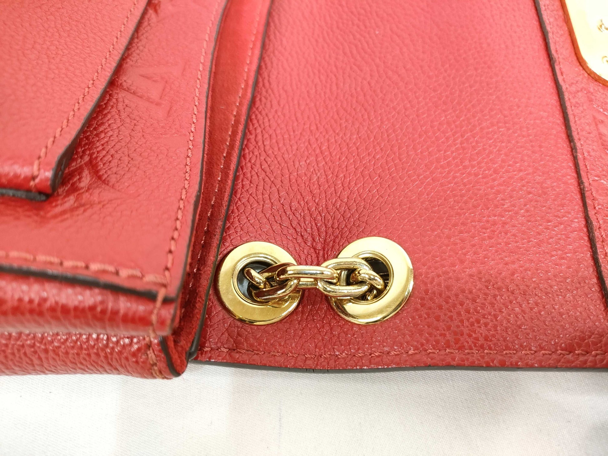 LOUIS VUITTON TR 3109 Monogram LOUIS VUITTON Monogram Empreinte Vavin PM RFID Enabled Shoulder Bag