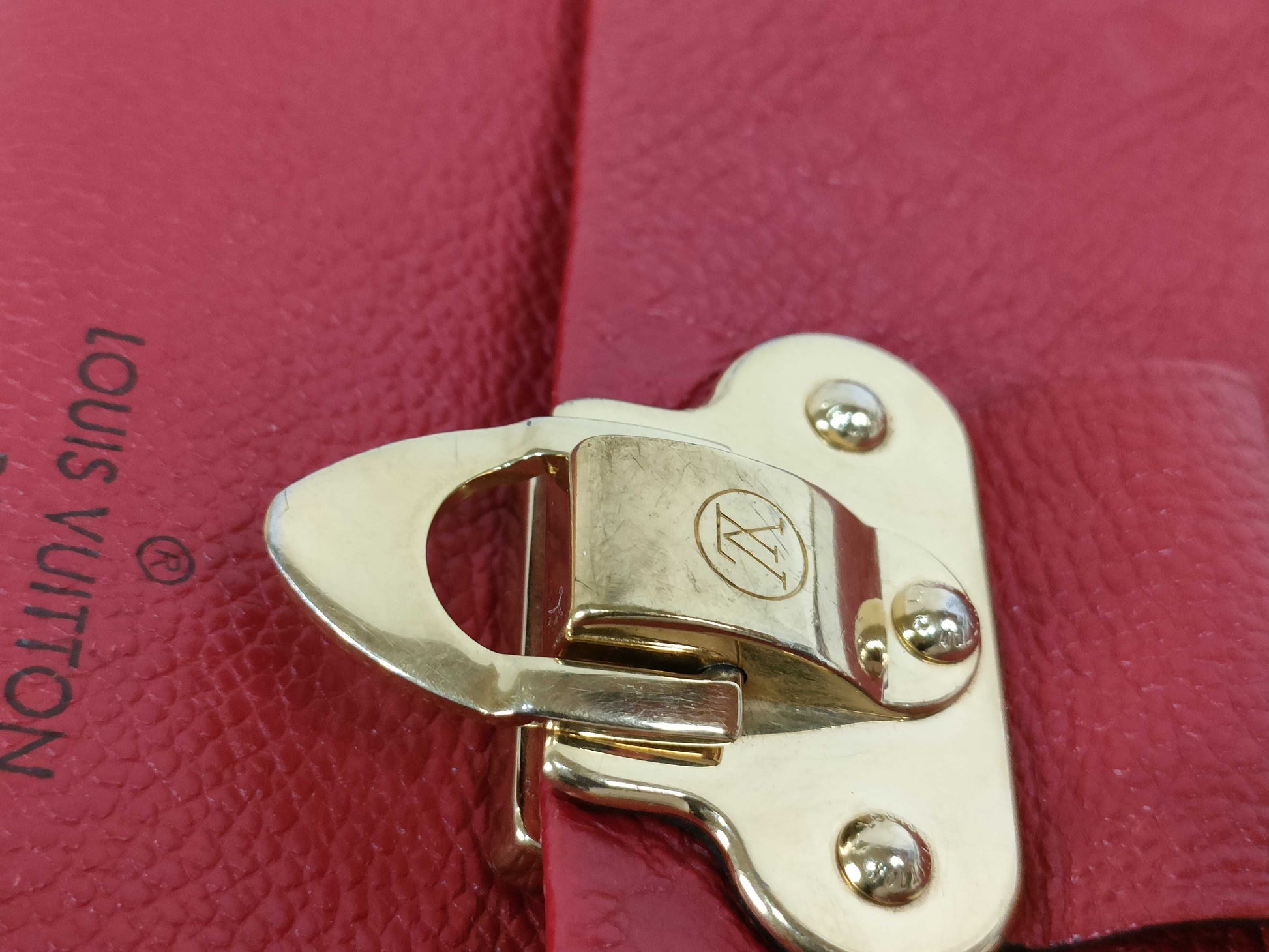 LOUIS VUITTON TR 3109 Monogram LOUIS VUITTON Monogram Empreinte Vavin PM RFID Enabled Shoulder Bag