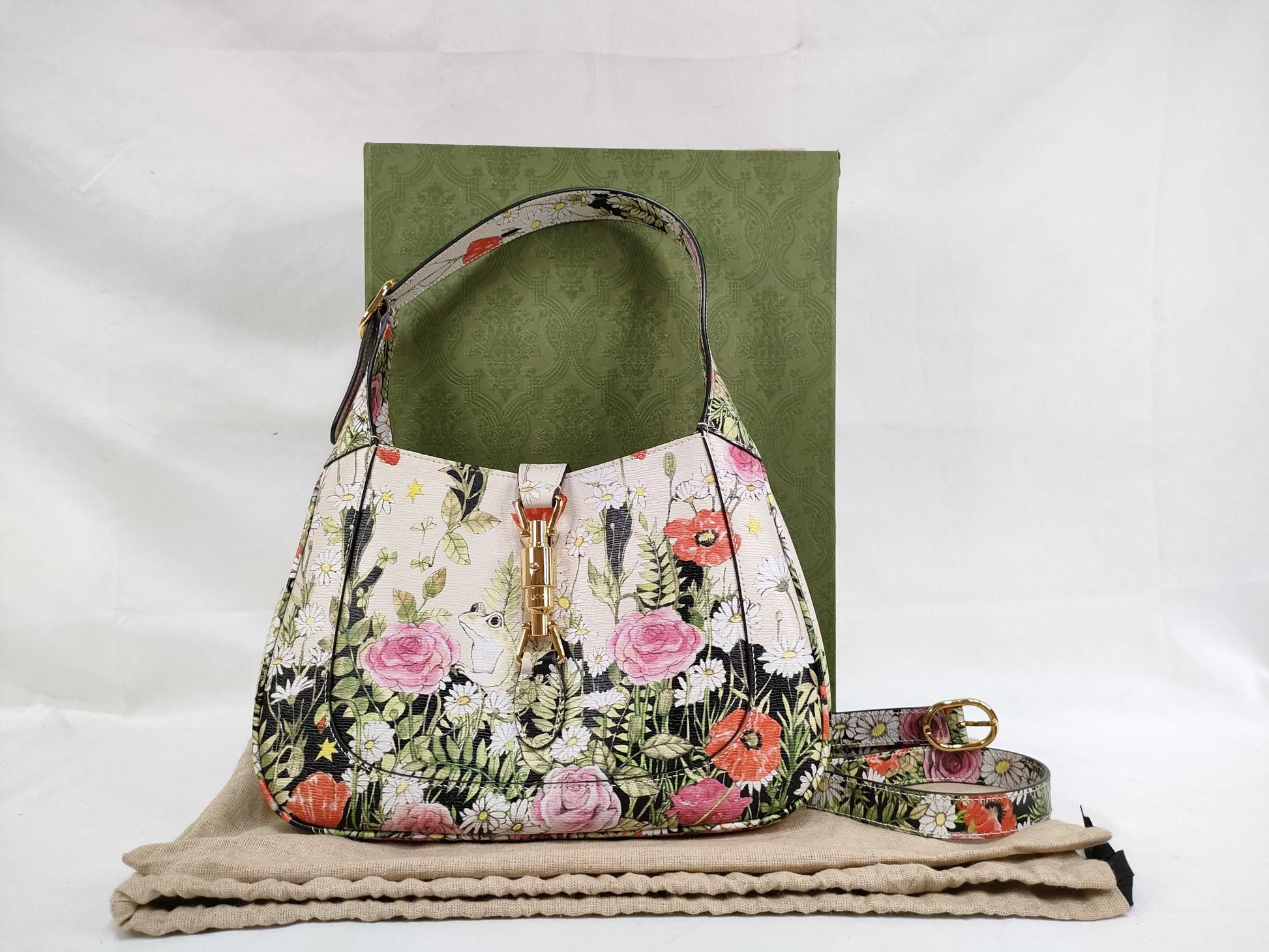 GUCCI Jackie GUCCI Jackie Yuko Higuchi collaboration shoulder bag with strap, unused