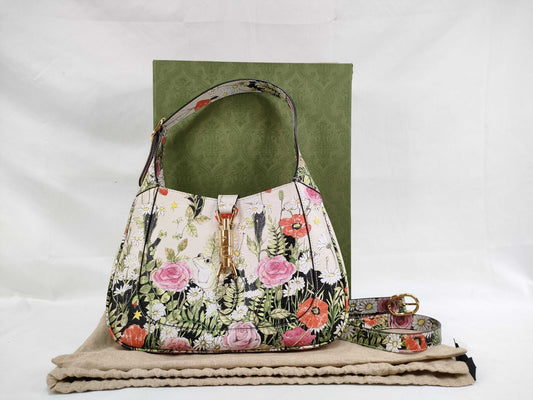 GUCCI Jackie GUCCI Jackie Yuko Higuchi collaboration shoulder bag with strap, unused
