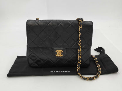 CHANEL Mini Matelasse 20 Lambskin Shoulder Bag 