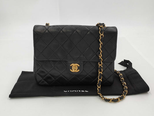 CHANEL Mini Matelasse 20 Lambskin Shoulder Bag 