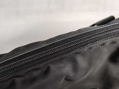 PRADA Nylon Handbag, Black Nylon, BR4377