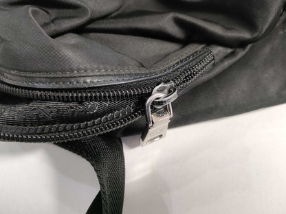 PRADA Nylon Handbag, Black Nylon, BR4377